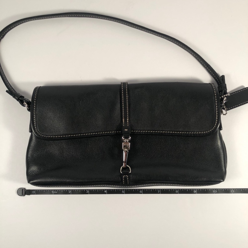 ❗️ Black COACH leather mini purse -new condition